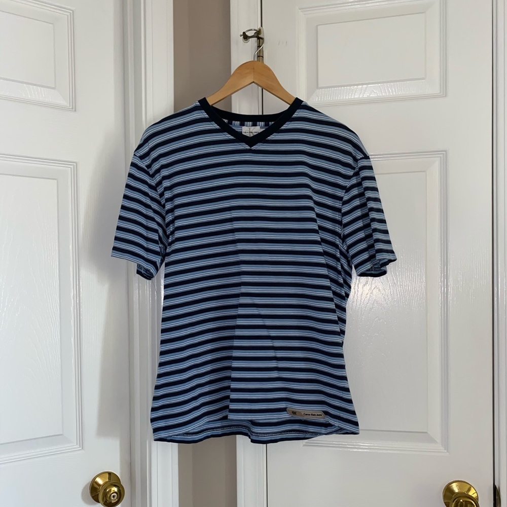 Vintage Calvin Klein V Neck Tee